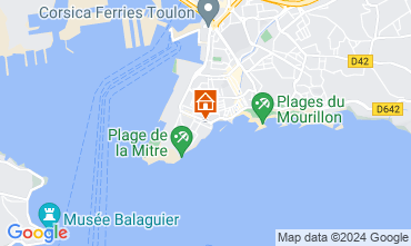 Mapa Toulon Apartamento 124278