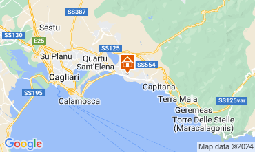 Mapa Cagliari Apartamento 128572