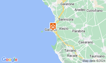 Mapa Gallipoli Apartamento 126983