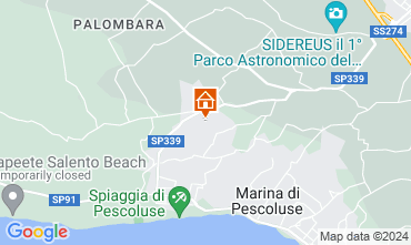 Mapa Pescoluse Villa 94326