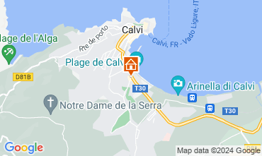 Mapa Calvi Apartamento 96733