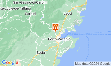 Mapa Porto Vecchio Villa 95465