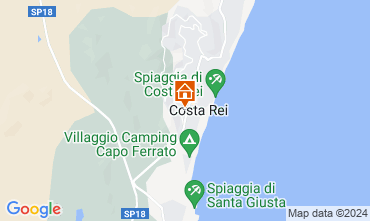 Mapa Costa Rei Villa 127126