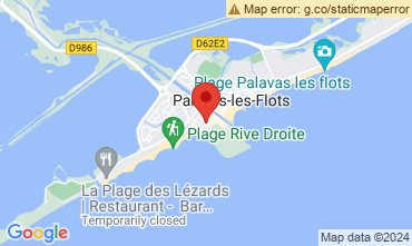 Mapa Palavas-les-Flots Apartamento 117998