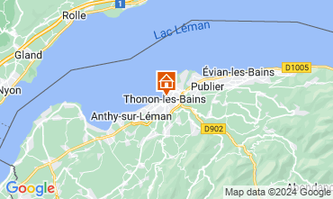 Mapa Thonon Les Bains Apartamento 115715