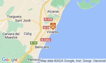 Mapa Vinaroz Apartamento 107135