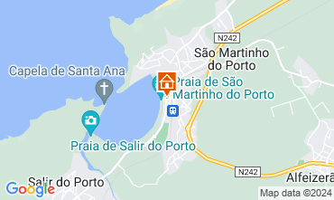 Mapa So Martinho do Porto Apartamento 17185