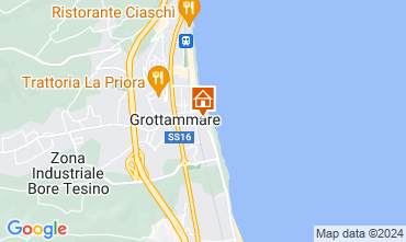 Mapa Grottammare Apartamento 83988