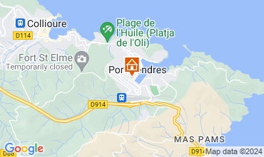 Mapa Port Vendres Apartamento 112827