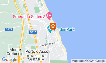 Mapa San Benedetto del Tronto Apartamento 126769