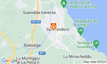 Mapa San Teodoro Apartamento 32873