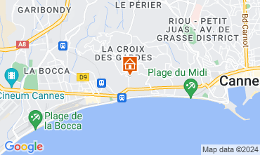 Mapa Cannes Apartamento 127906