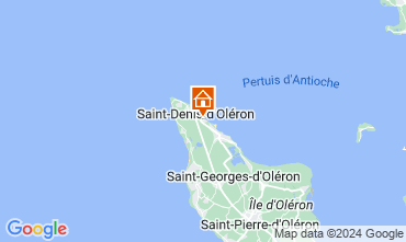 Mapa Saint Denis d'Olron Villa 80154