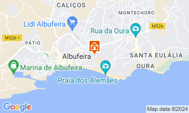 Mapa Albufeira Apartamento 127574