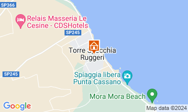 Mapa Torre Specchia - Melendugno Villa 79005