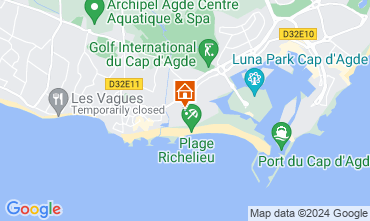 Mapa Cap d'Agde Apartamento 6243