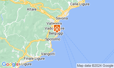 Mapa Bergeggi Apartamento 123316