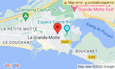 Mapa La Grande Motte Villa 120749