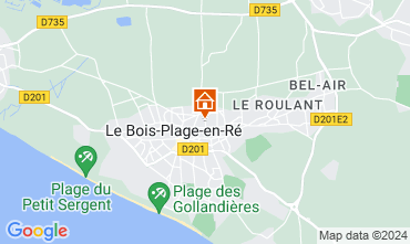 Mapa Le Bois-Plage-en-R Casa 6979