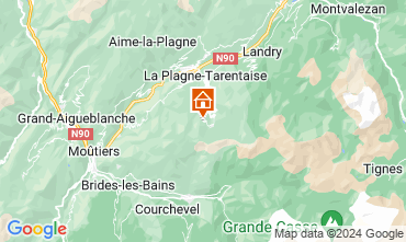 Mapa La Plagne Estudio 111258