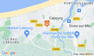 Mapa Cabourg Apartamento 113080