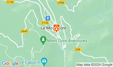 Mapa Le Mont Dore Apartamento 77814