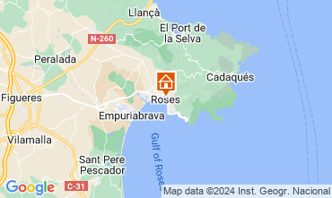 Mapa Rosas Apartamento 128645