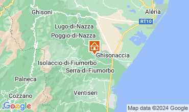 Mapa Ghisonaccia  128451