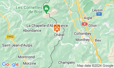 Mapa Chtel Chalet 73656