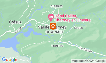 Mapa Charmey Chalet 72762