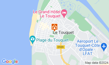 Mapa Le Touquet Apartamento 66471