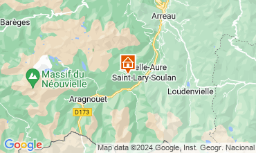 Mapa Saint Lary Soulan Apartamento 111970