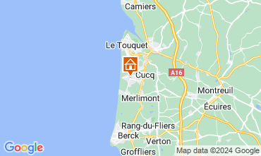 Mapa Le Touquet Apartamento 116191