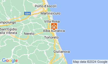 Mapa Alba Adriatica Apartamento 64221