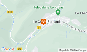 Mapa Le Grand Bornand Apartamento 66537