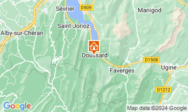 Mapa Annecy Apartamento 128332