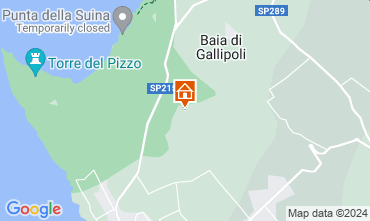 Mapa Gallipoli Villa 95969
