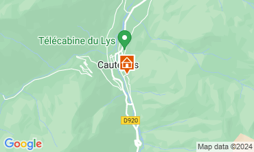 Mapa Cauterets Apartamento 117216