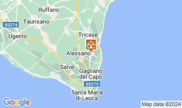 Mapa Santa Maria di Leuca Apartamento 118250