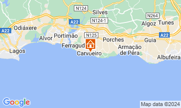 Mapa Carvoeiro Apartamento 123012