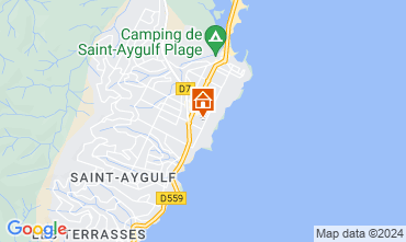 Mapa Saint Aygulf Apartamento 113123