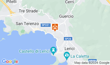 Mapa Lerici Apartamento 104858