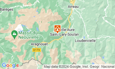 Mapa Saint Lary Soulan Apartamento 124673