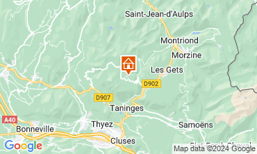 Mapa Praz de Lys Sommand Apartamento 128565