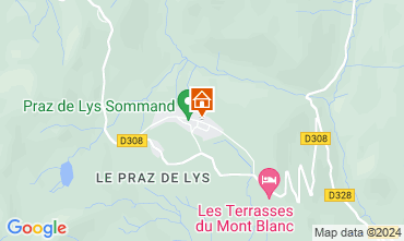 Mapa Praz de Lys Sommand Apartamento 128565