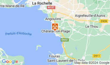 Mapa La Rochelle Casa 124559