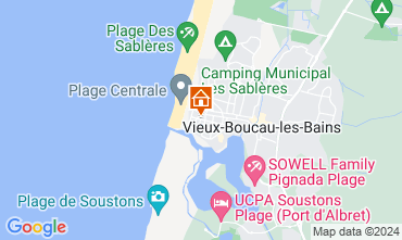 Mapa Vieux Boucau Apartamento 10054