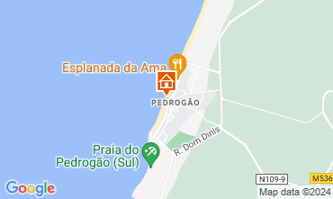 Mapa Praia do Pedrogo habitacin de huspedes 46546