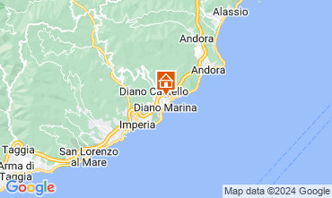 Mapa Diano Marina Apartamento 117571