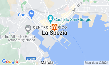 Mapa La Spezia Apartamento 127791